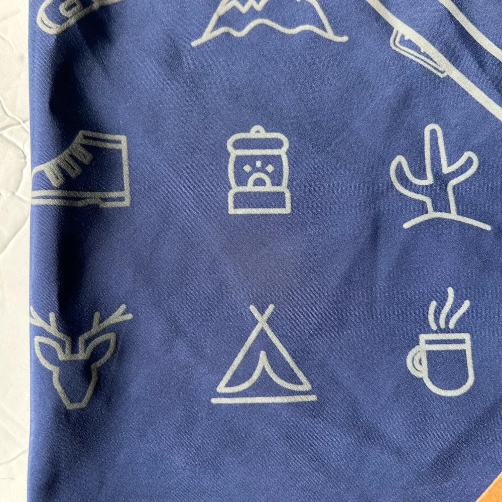New Arcadia Trail Icons high Visibility Dog Bandana M/L
